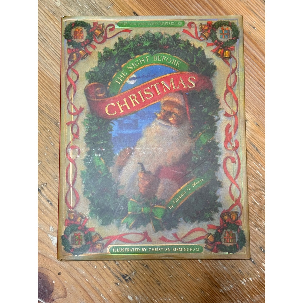 The Night Before Christmas Hardcover Christian Birmingham Illustrated